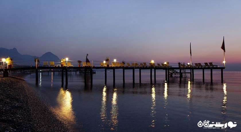 اسکله ساحل  هتل رز رزیدنس بیچ